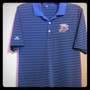 Adidas Men’s OKC Thunder Polo